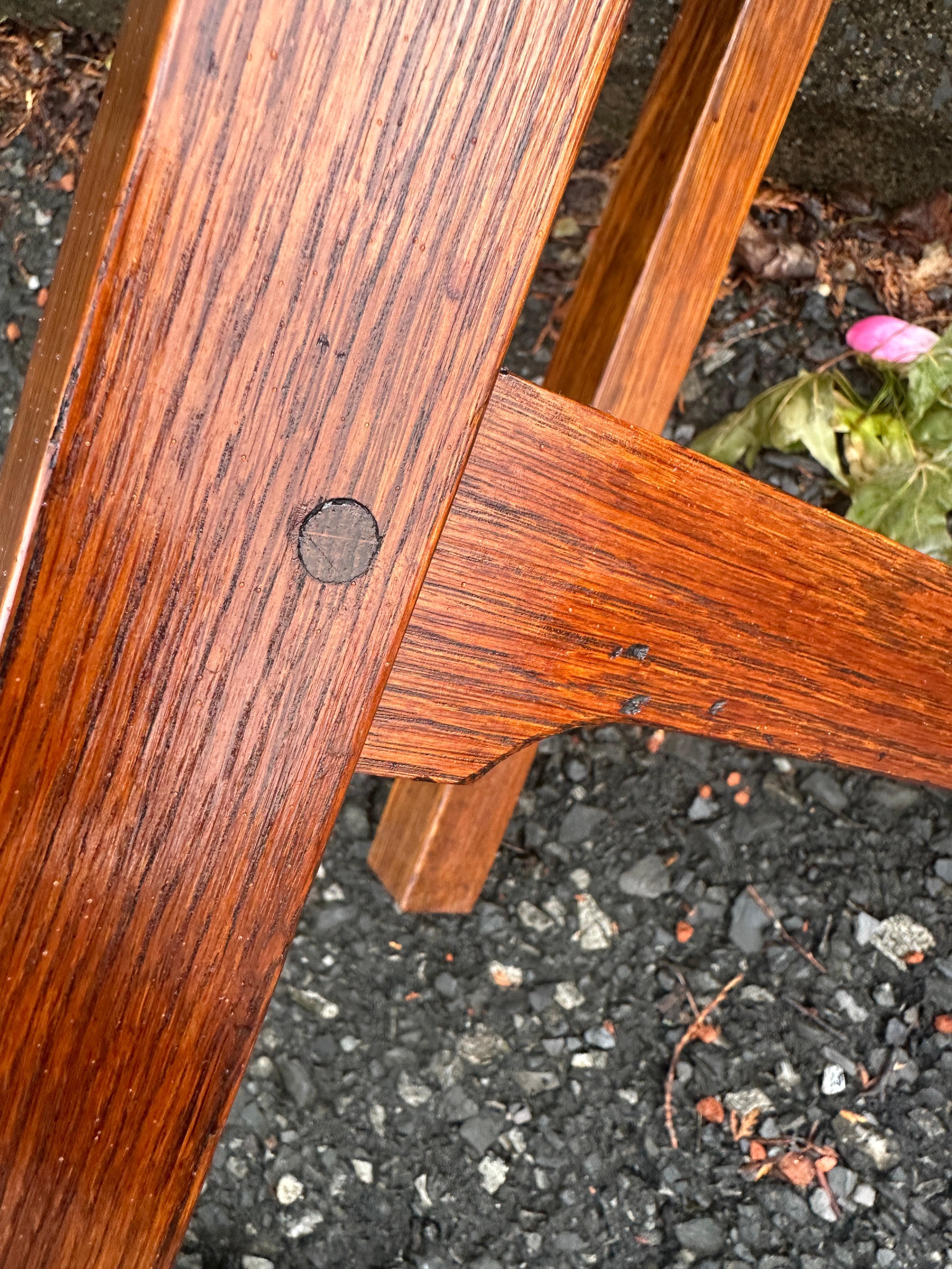 SUPERBE belle SIGNATURE  Gustav Stickley  Socle - W7927 circa 1914 en vente 11