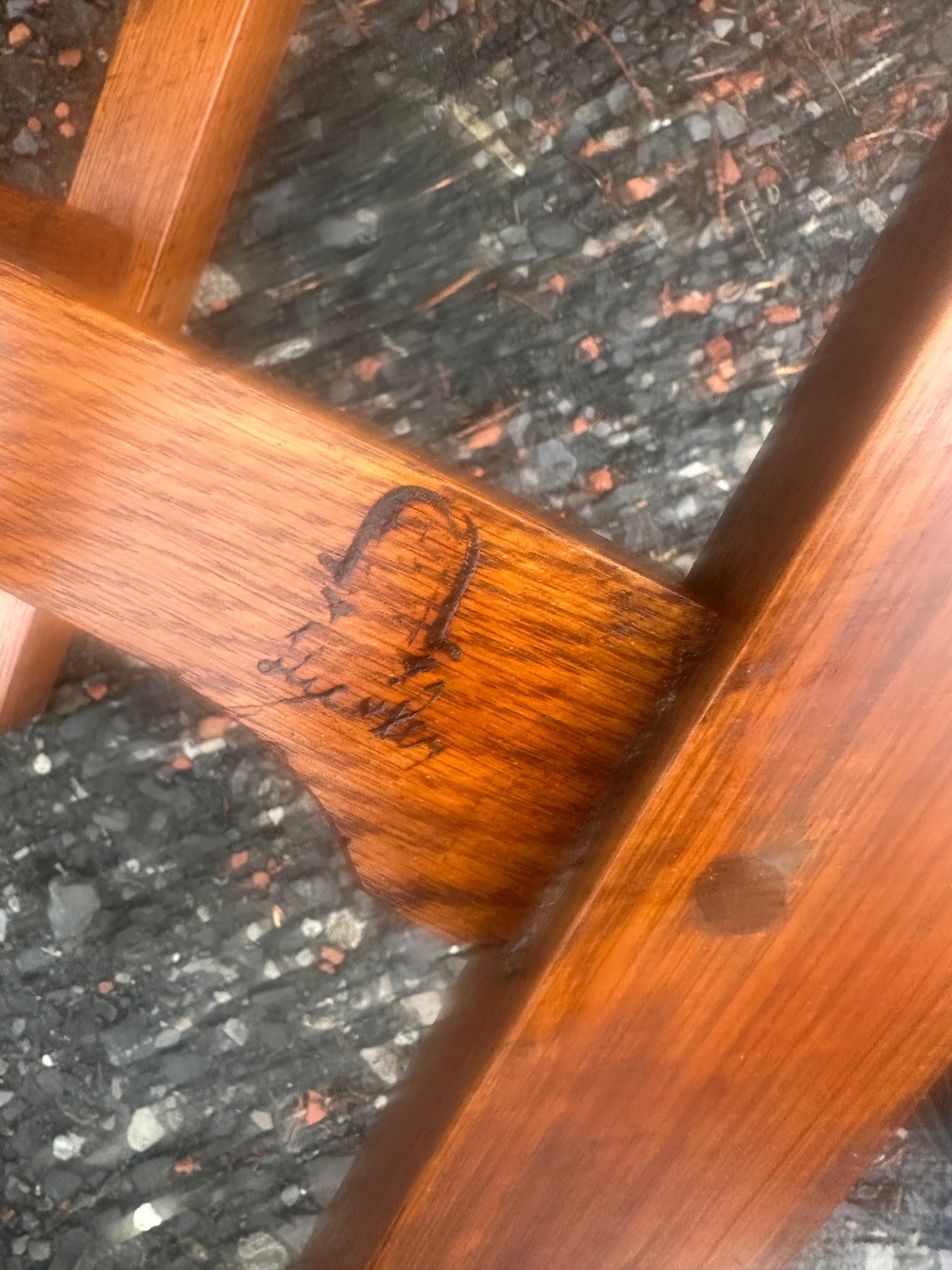 SUPERBE belle SIGNATURE  Gustav Stickley  Socle - W7927 circa 1914 Excellent état - En vente à Shamokin Dam, PA