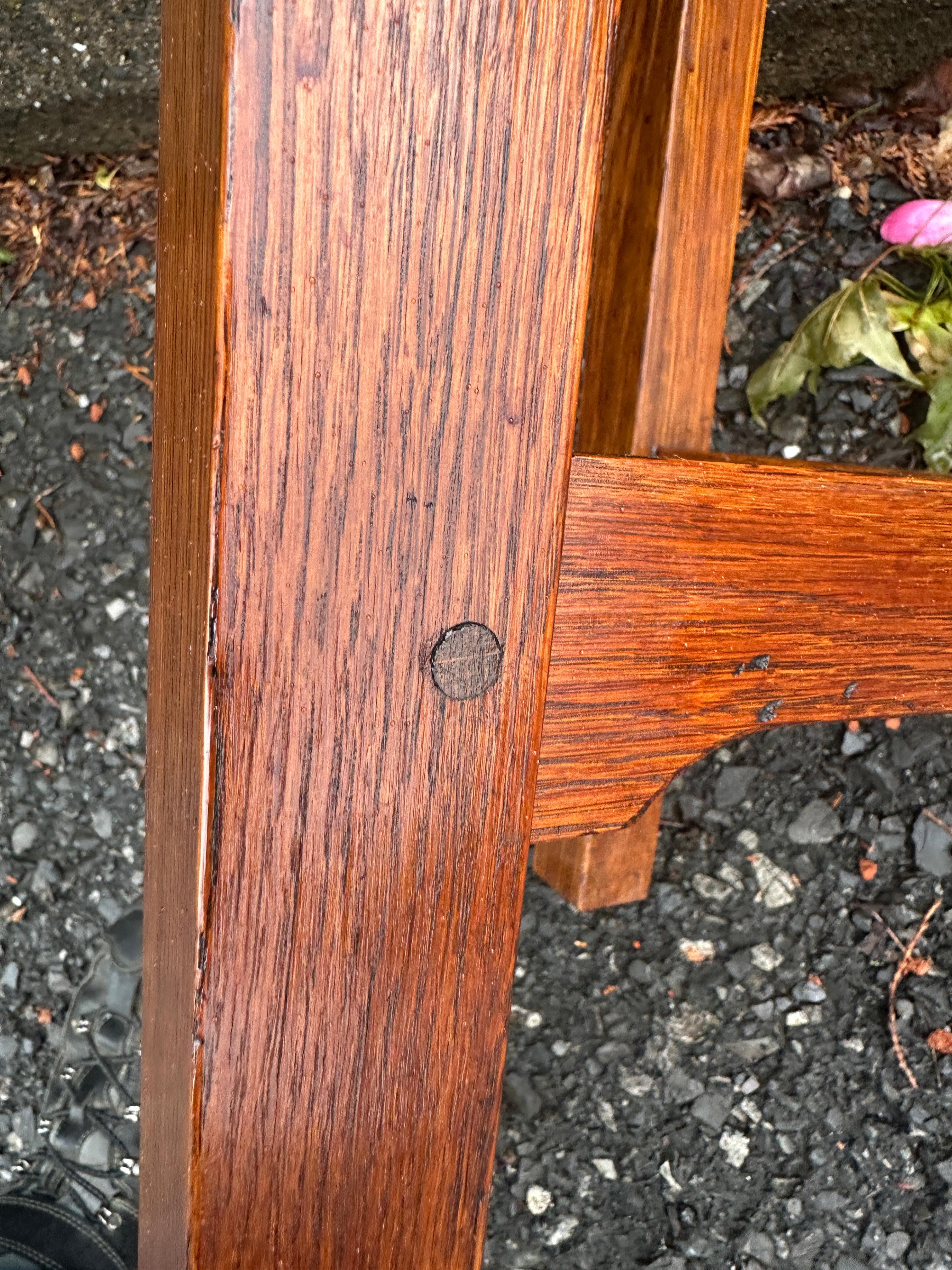 SUPERBE belle SIGNATURE  Gustav Stickley  Socle - W7927 circa 1914 en vente 2