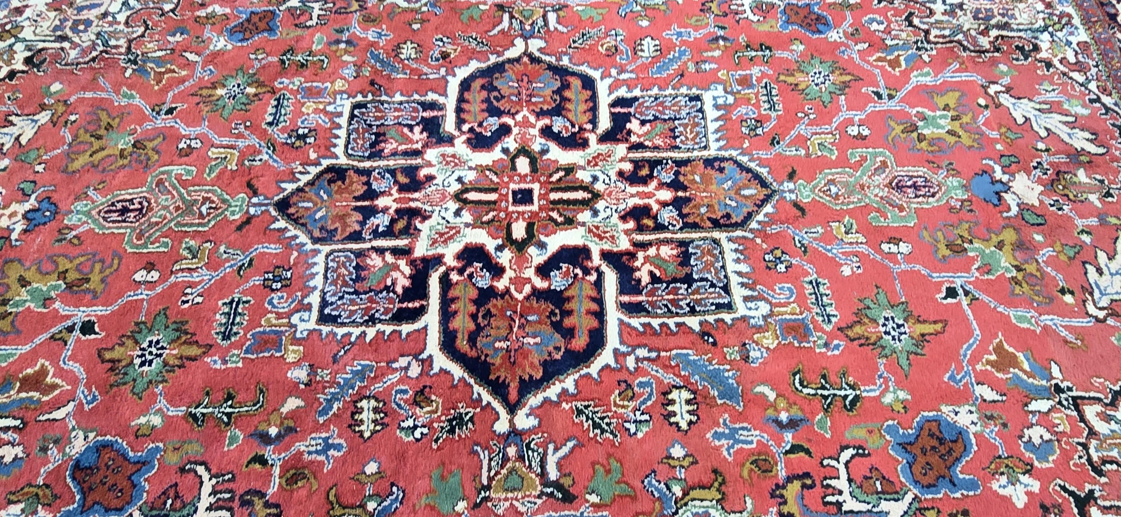 European Superb Heriz Design Carpet For Sale