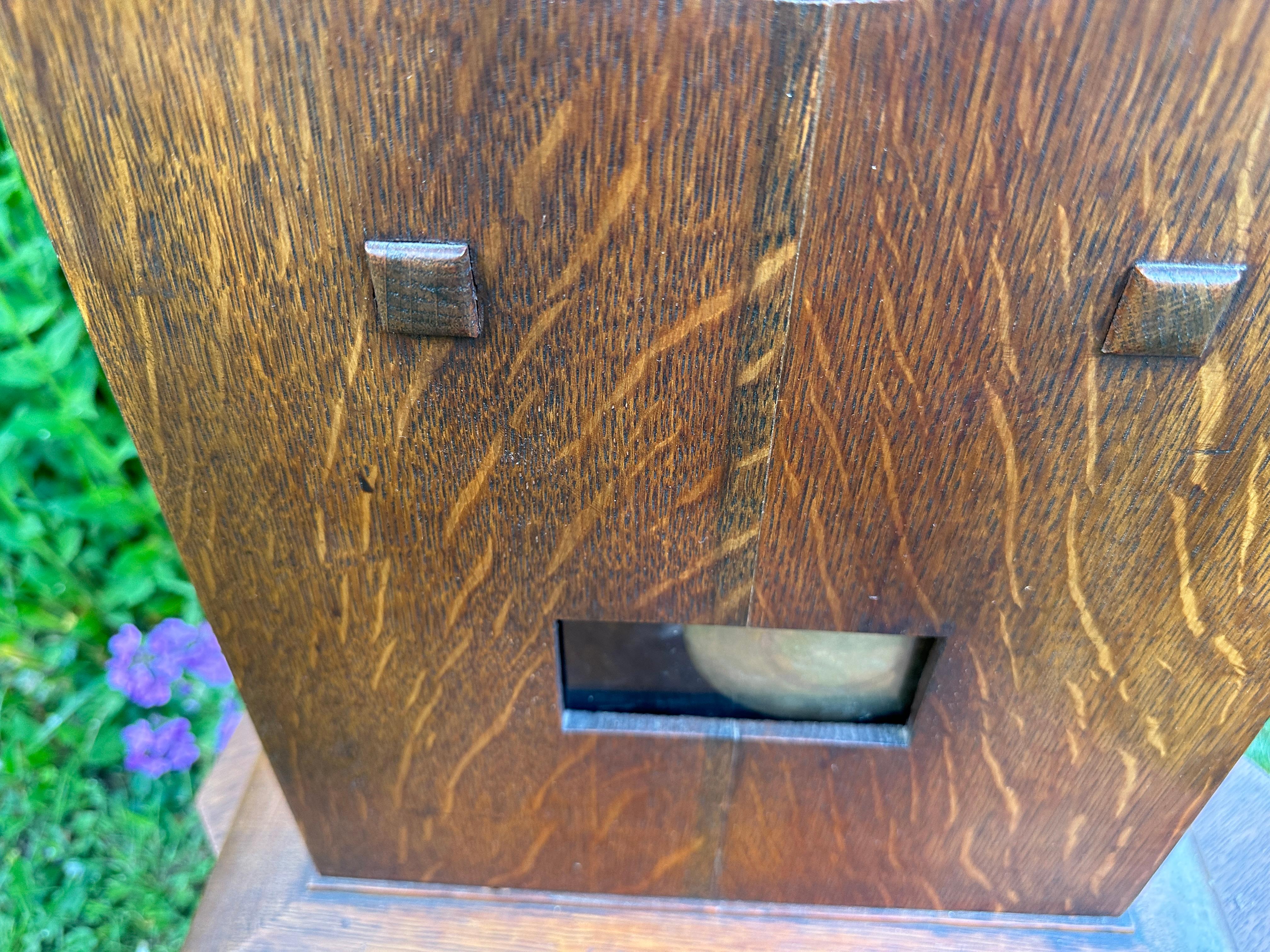 SUPERB & IMPORTANT Rare L&JG Stickley Mantle Clock Circa 1907  SALE  25% OFF For Sale 3