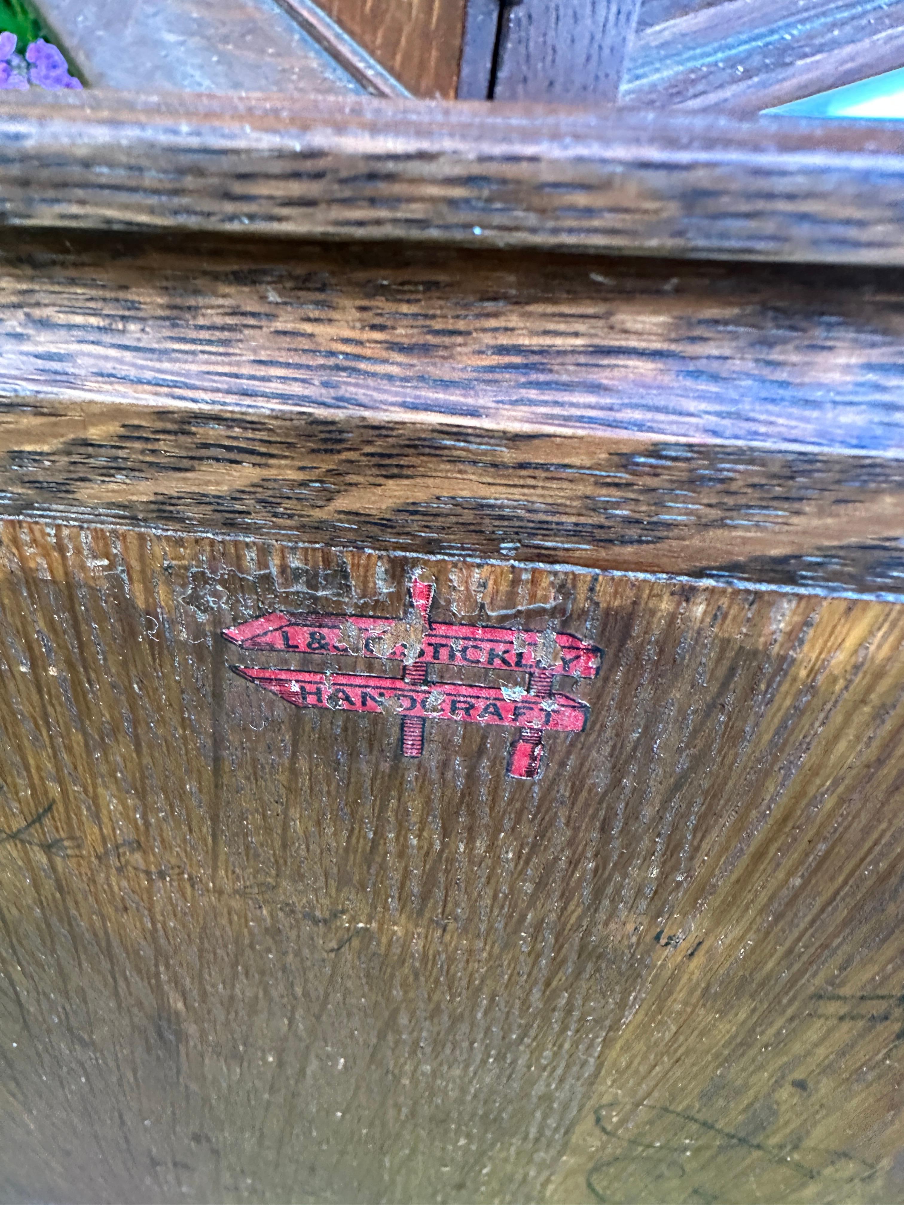SUPERB & IMPORTANT Rare L&JG Stickley Mantle Clock Circa 1907  SALE  25% OFF For Sale 9