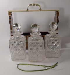 Superb Inlaid Tantalus by Mappin & Webb, circa 1884