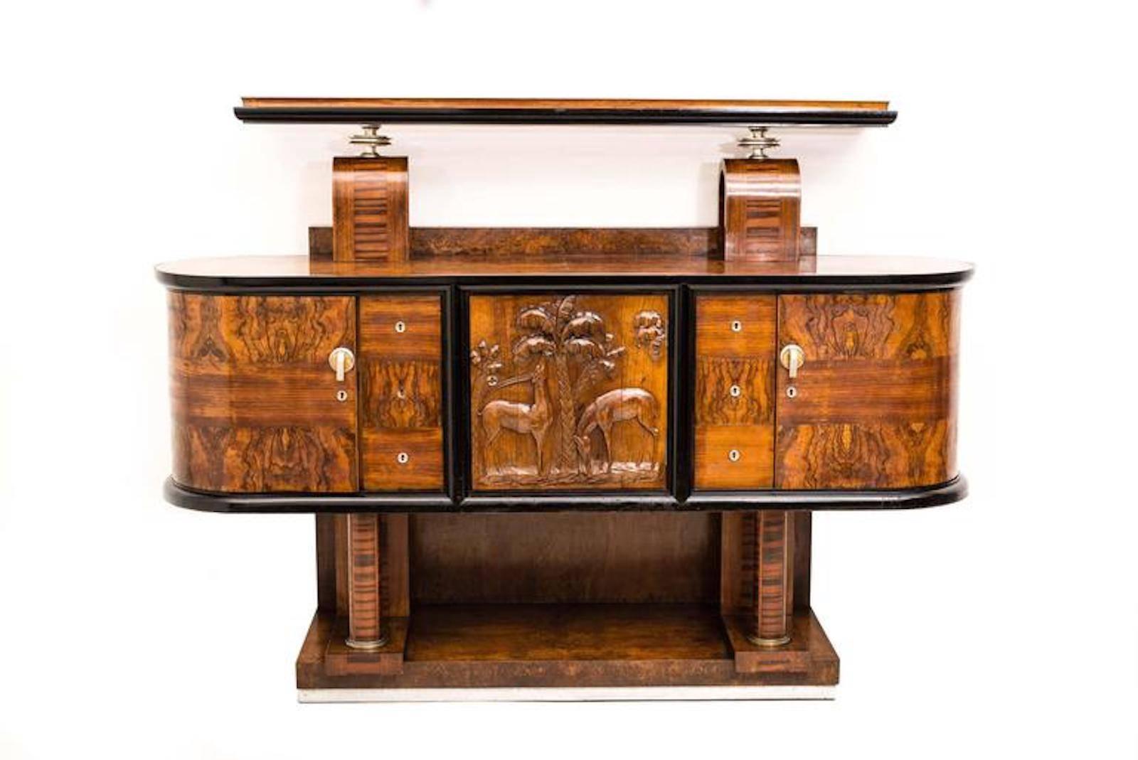 Superbo set da pranzo di design italiano Art Déco di Pierluigi Colli, anni '30 In condizioni buone in vendita a Budapest, HU