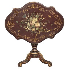 Superb Italian Painted Table