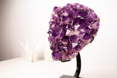 Hervorragender Jelly-Purple Amethyst-Cluster mit großen Amethyst-Kristallspitzen