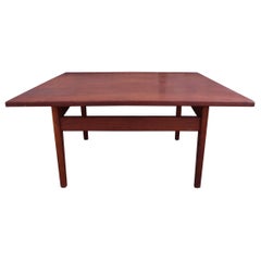 Superb Jens Risom Walnut Coffee Table