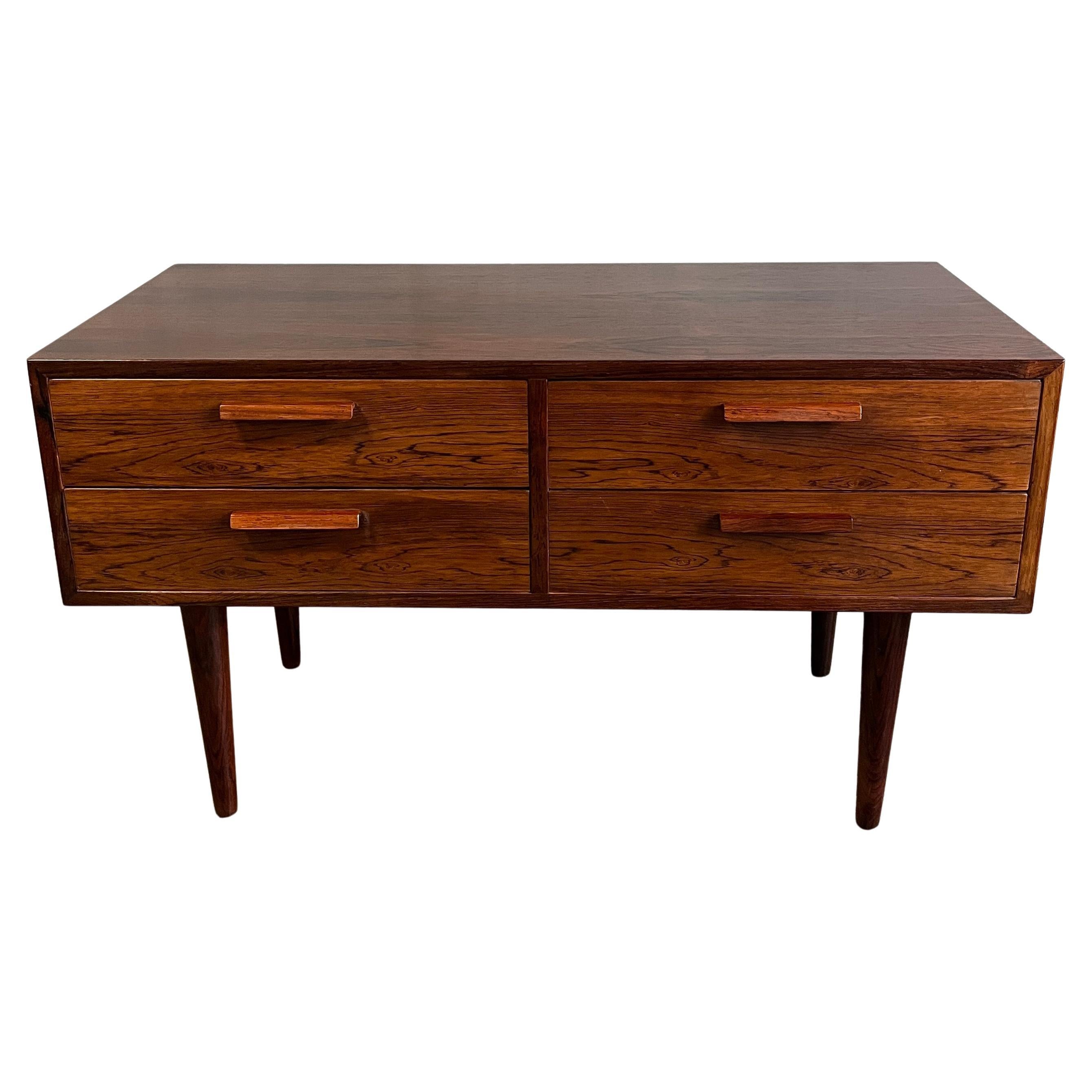 Superb Kai Kristiansen Rosewood Chest of Drawers For Sale
