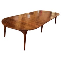 Antique Superb Large 18th Century Walnut Extending Table of 3m53  Large and Rare Louis X