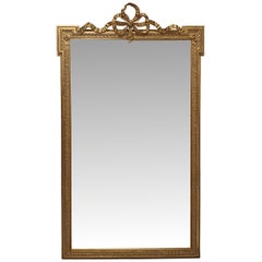 Superb Large 19th Century Giltwood Overmantle Mirror