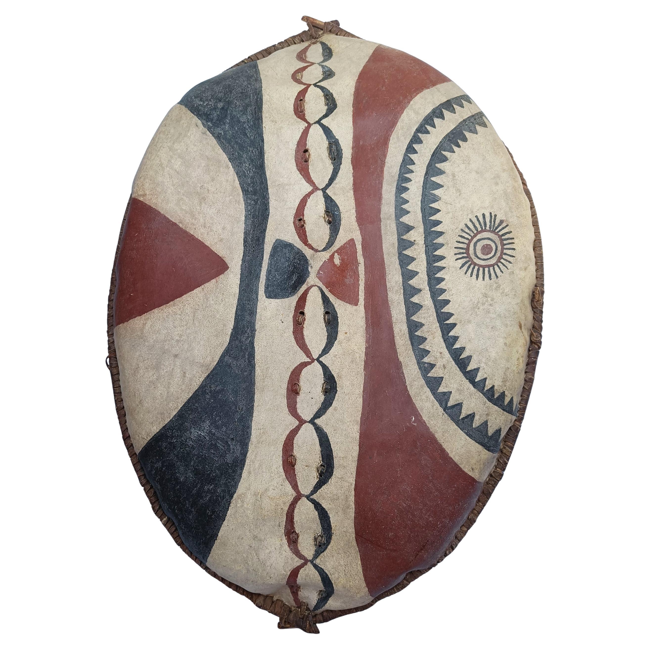 Superb large antique Maasai shield Tribal Art East Africa