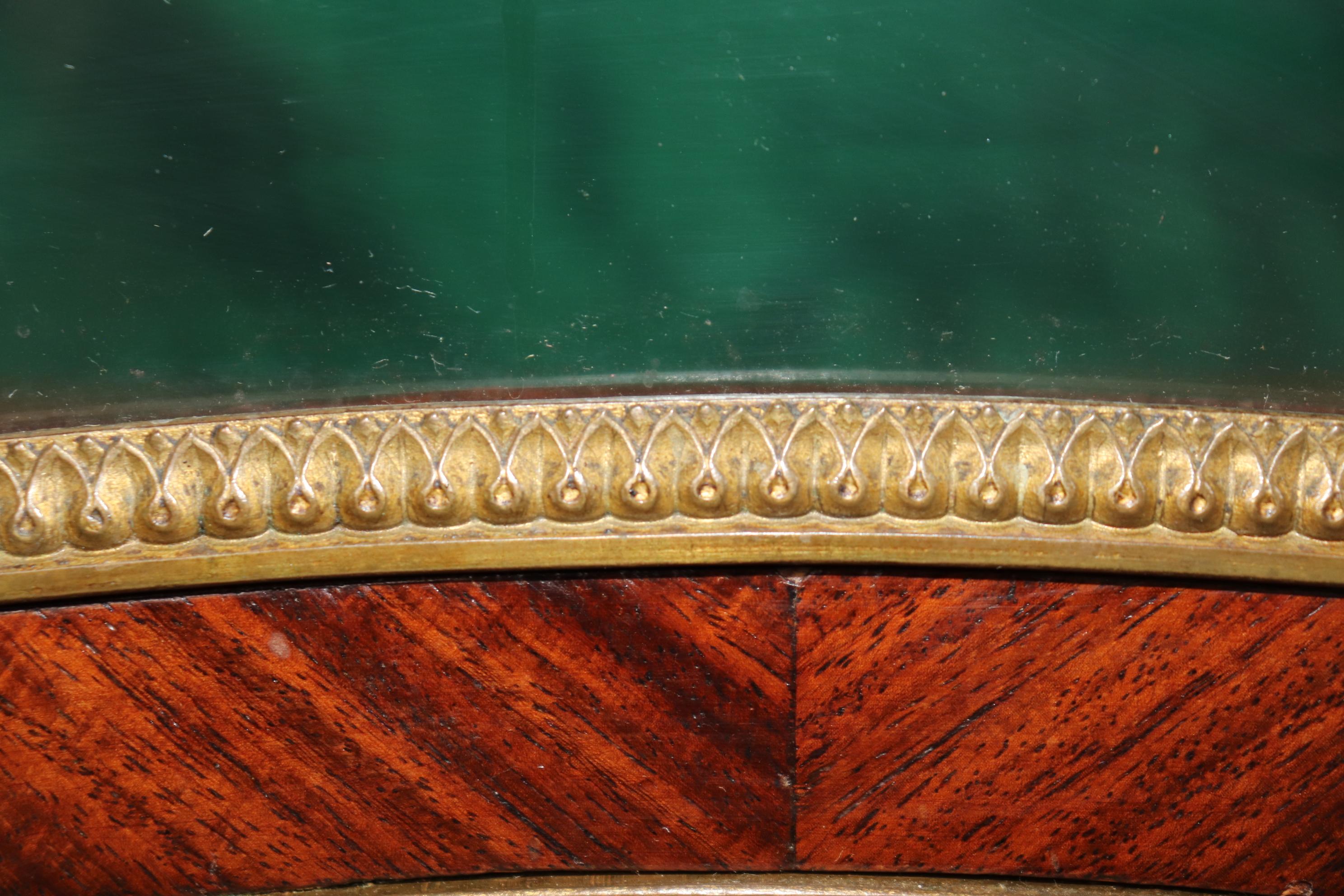 Superb Large French Louis XVI Style Vitrine Attributed to Francois Linke For Sale 5