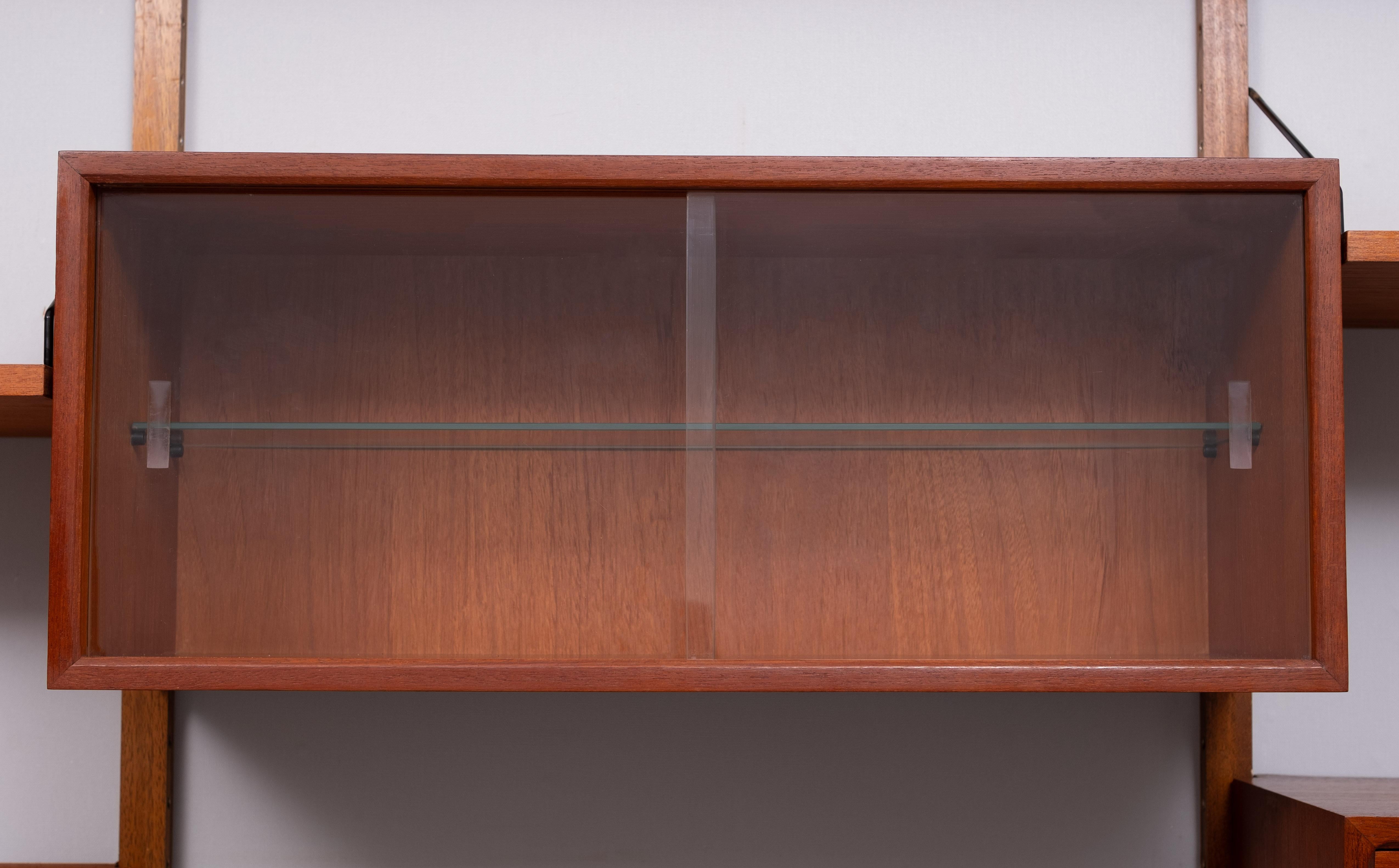 Superb Large Poul Cadovius Royal Wall System 1958 Denmark 6