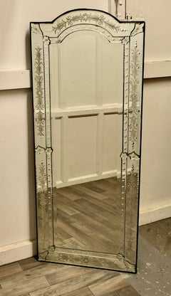 Superb Large Venetian Pier Mirror