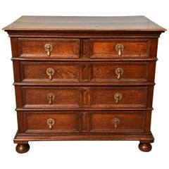 Superb Late 17th Century Oak Chest of Drawers