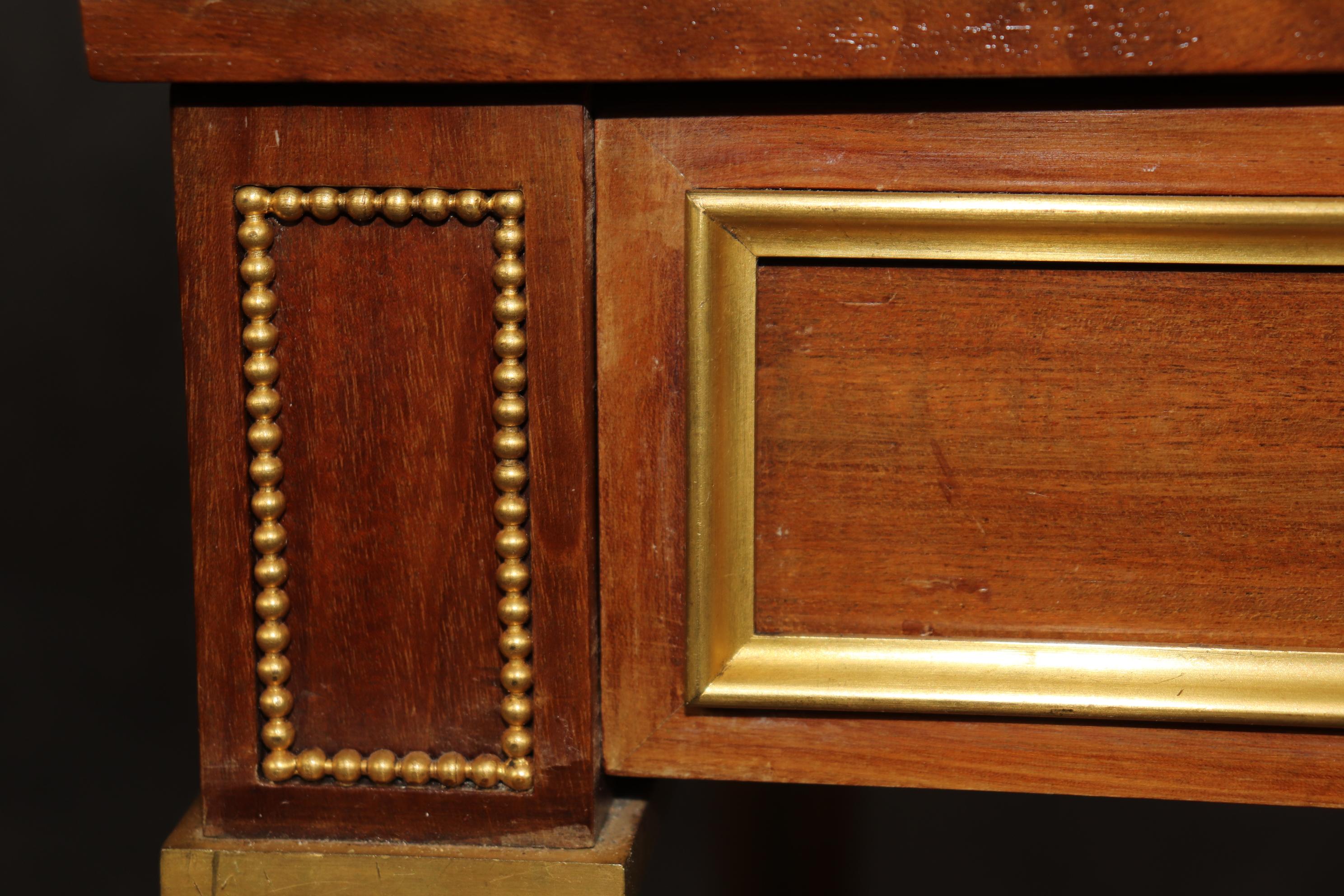 Superb Louis XVI Paul Sormani Signed Mahogany and Brass Ormolu Games Card Table 9