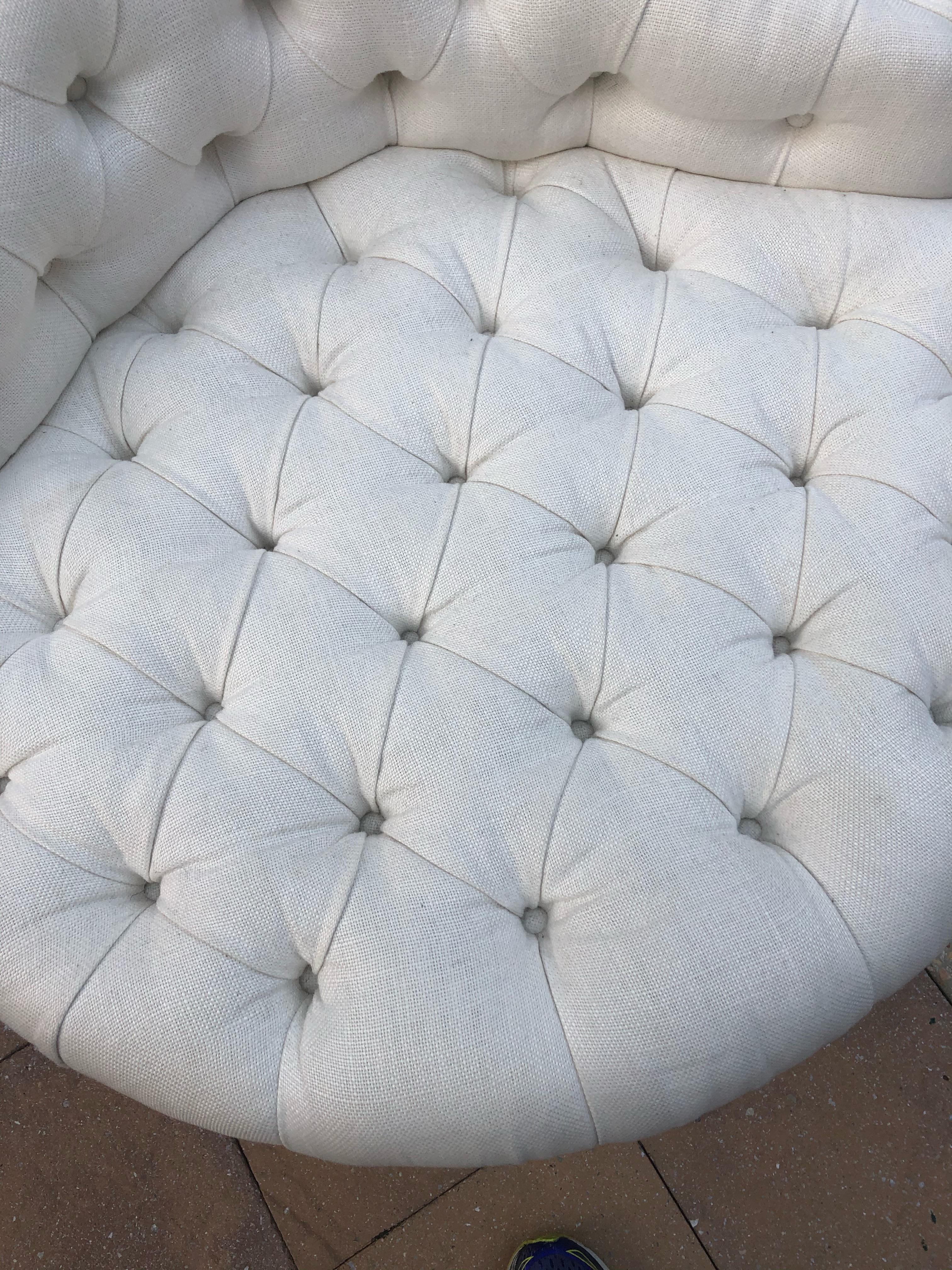 round conversation sofa