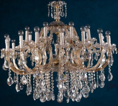 Superb Maria Theresa Crystal Chandelier
