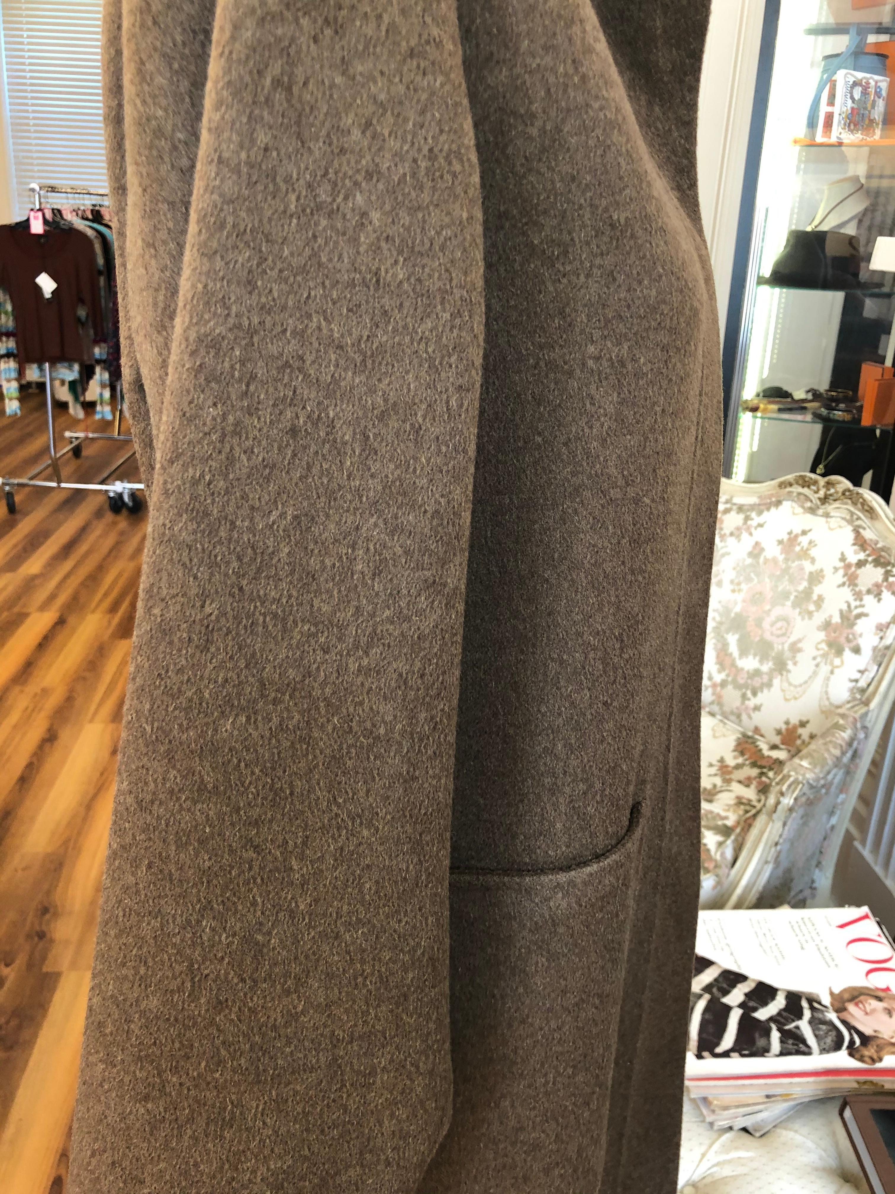 Superb Max Mara Hand Made Cashmere Coat Never Worn  2