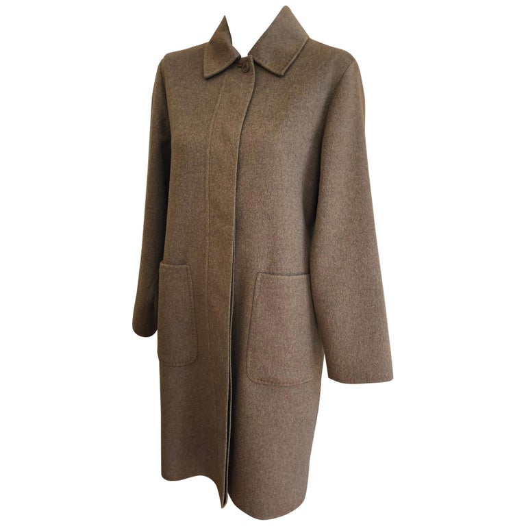 Superb Max Mara Hand Made Cashmere Coat Never Worn at 1stDibs | akris ...
