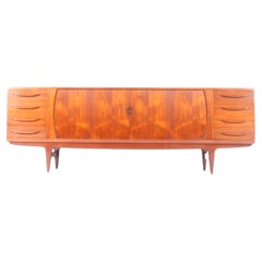 Vintage Superb Mid Century Danish Sideboard By Johannes Anderson 