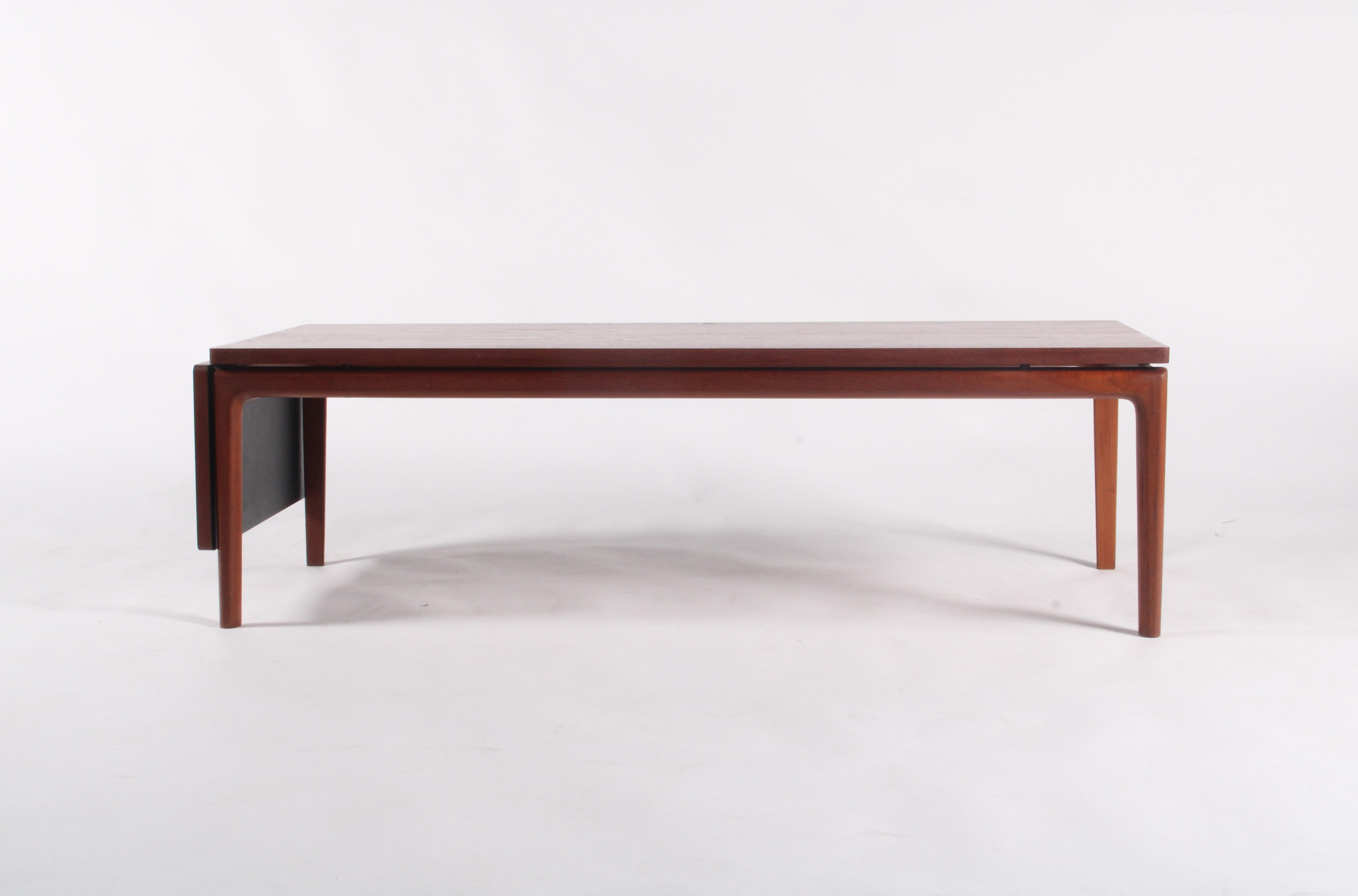 Woodwork Superb Mid Century Modern Danish Extending Coffee Table *FREE WORLDWIDE DELIVERY For Sale