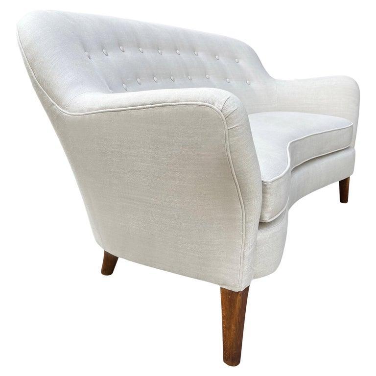 Superb Midcentury Curved Sofa or Sette Nanna Ditzel 6