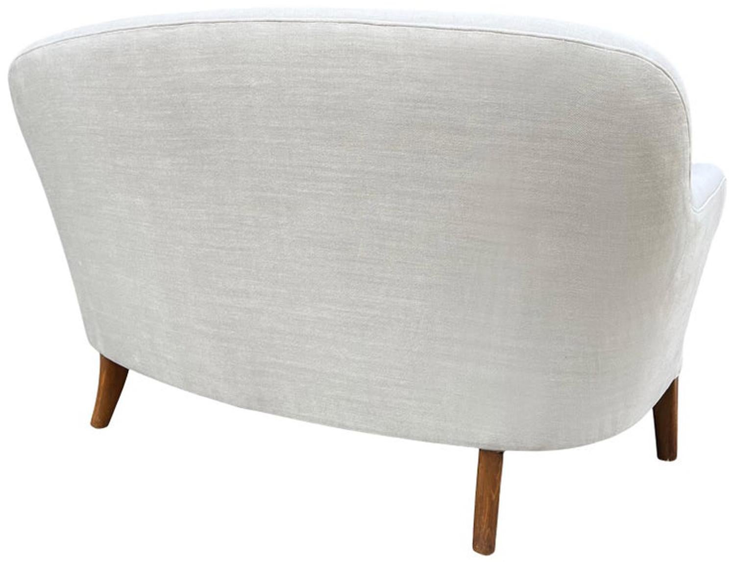 Superb Midcentury Curved Sofa or Sette Nanna Ditzel 7