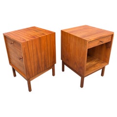 Superb Midcentury Studio Crafted Night Stands by Artist Richard Artschwager