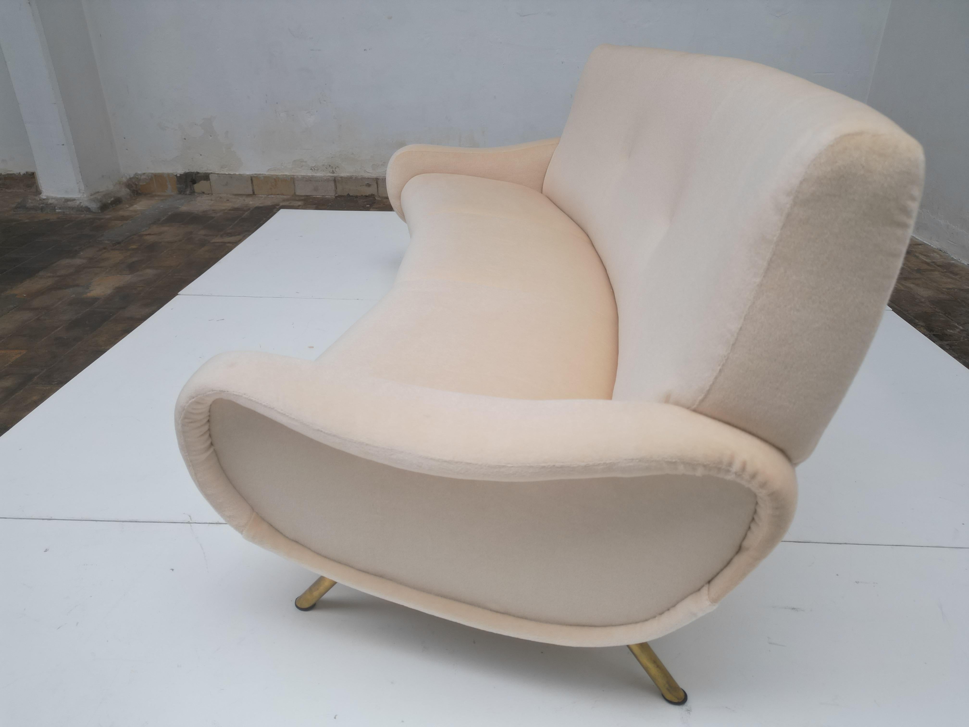 Superbe ensemble de sièges en mohair « Lady » conçu par Zanuso pour Arflex, Italie, 1951 en vente 3
