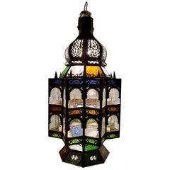 Superb Moroccan Rustic Lantern Chandelier