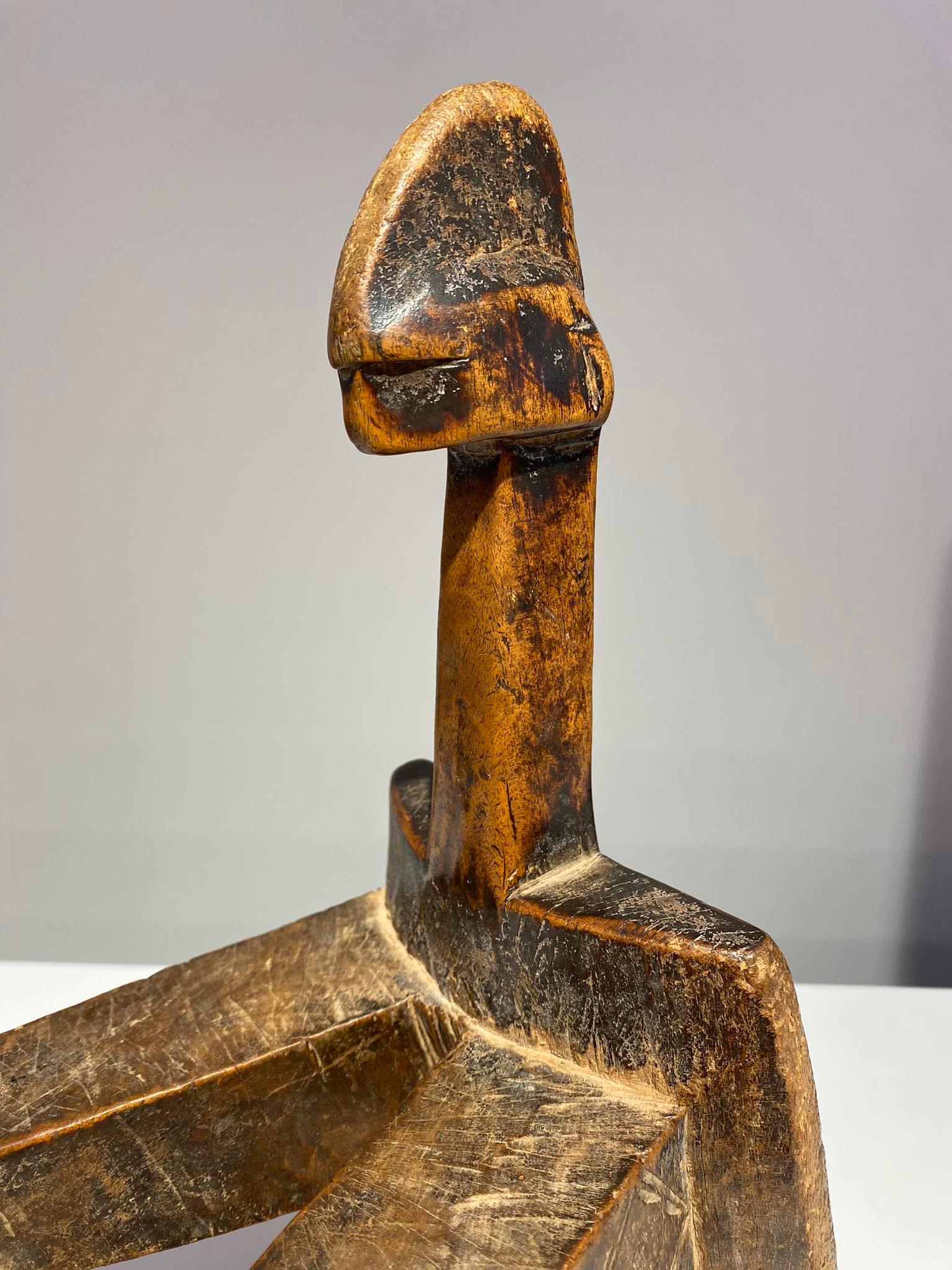 Superb museum quality Antique Lobi or Bwa stool Burkina Faso / Mali  For Sale 4