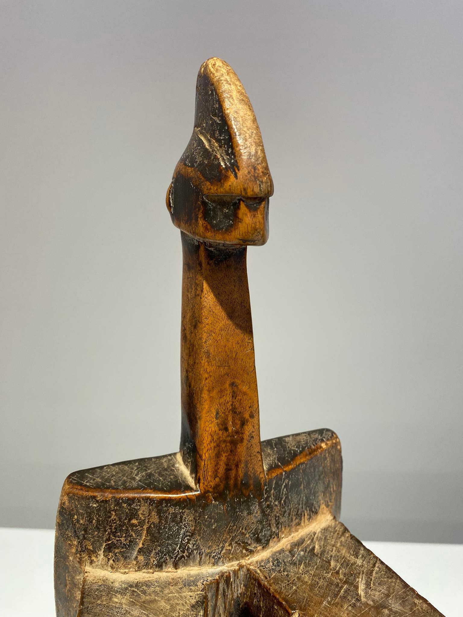Hervorragender antiker Lobi- oder Bwa-Hocker in Museumsqualität Burkina Faso / Mali  im Angebot 5