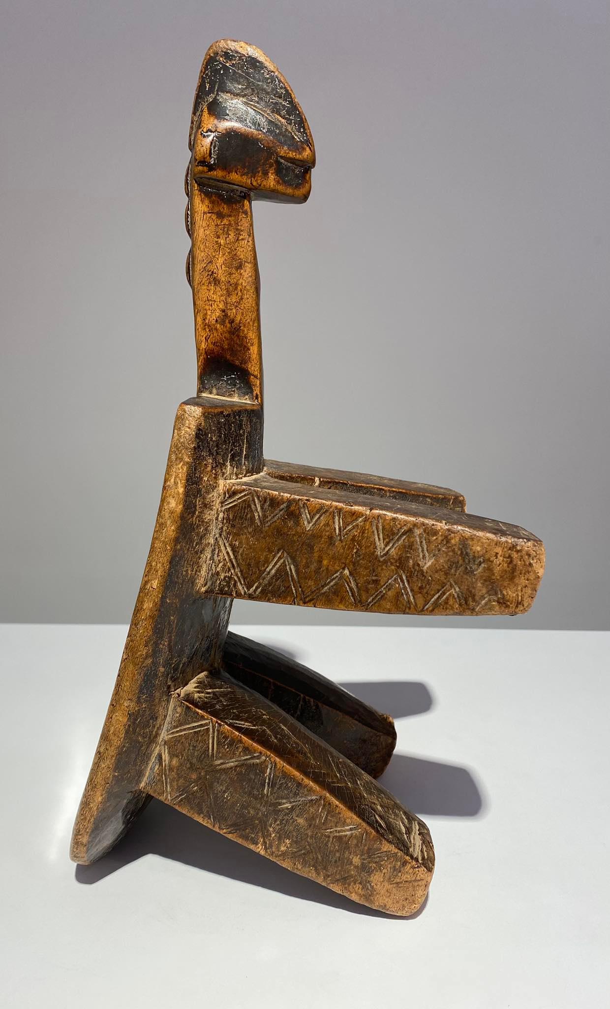 Superb museum quality Antique Lobi or Bwa stool Burkina Faso / Mali  For Sale 6