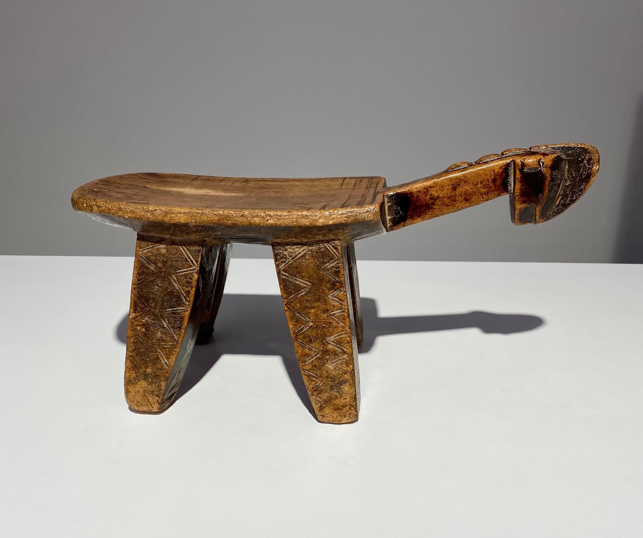 19th Century Superb museum quality Antique Lobi or Bwa stool Burkina Faso / Mali  For Sale