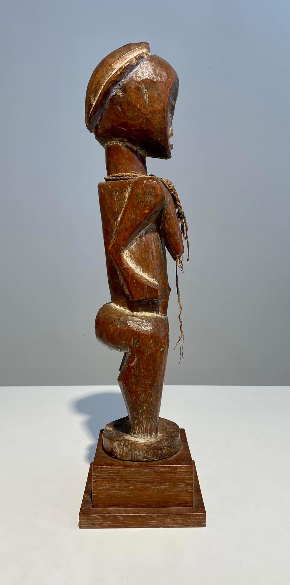 Superb museum quality Kulango Kulongo female statue Ivory Coast African Art For Sale 4