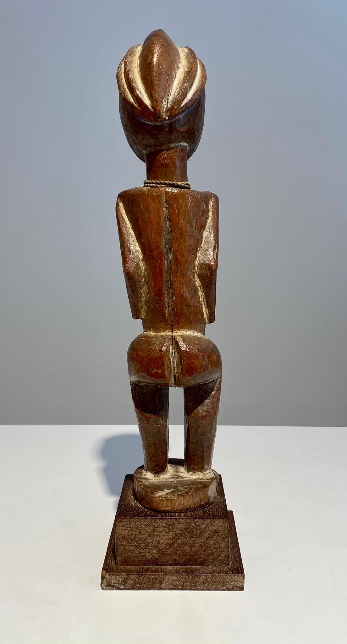 Superb museum quality Kulango Kulongo female statue Ivory Coast African Art For Sale 3