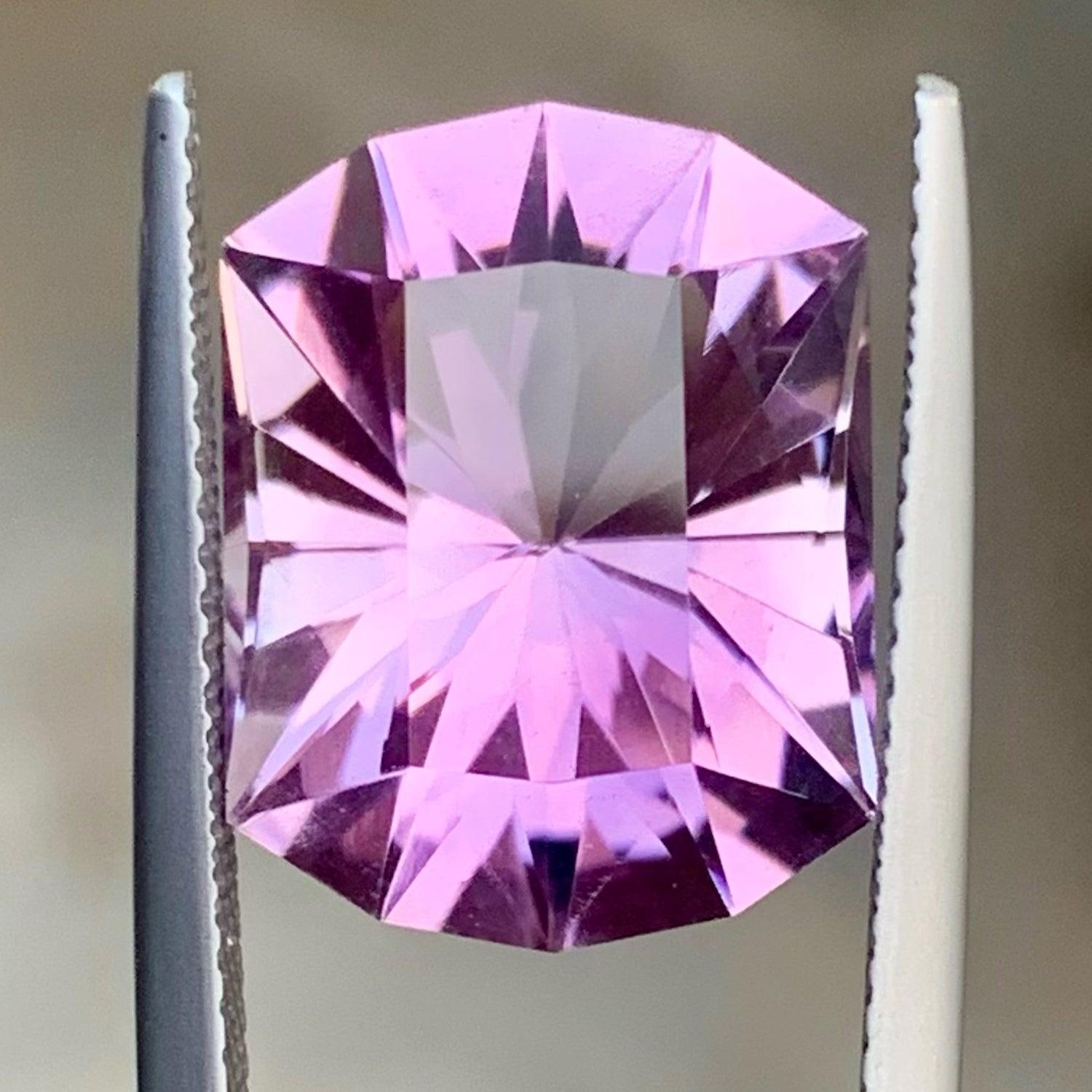 Mixed Cut Superb Natural Amethyst For Jewelry 9.25 CT Sparkling AAA Clean Brazilian Stone For Sale