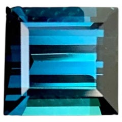 Superb Natural Indicolite Tourmaline 1.65 Carats Loupe Clean Afghan Tourmaline