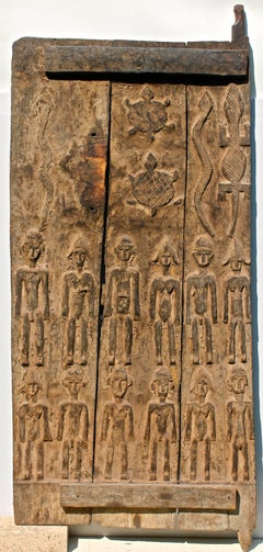 Superb Old Senufo Door Sotheby's Provenance African Sculpture