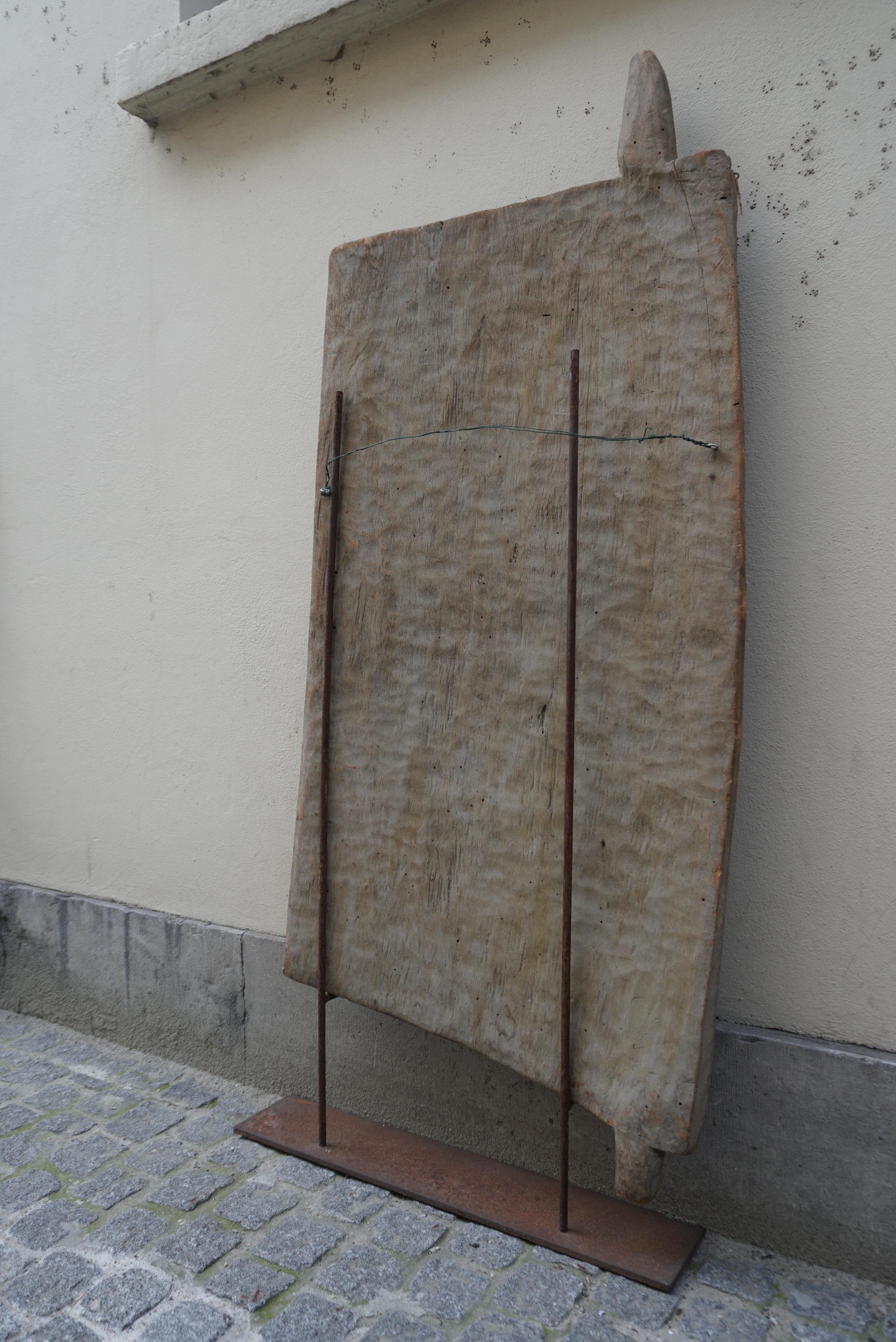 Superb Old Wooden Hut Door from Africa For Sale 8