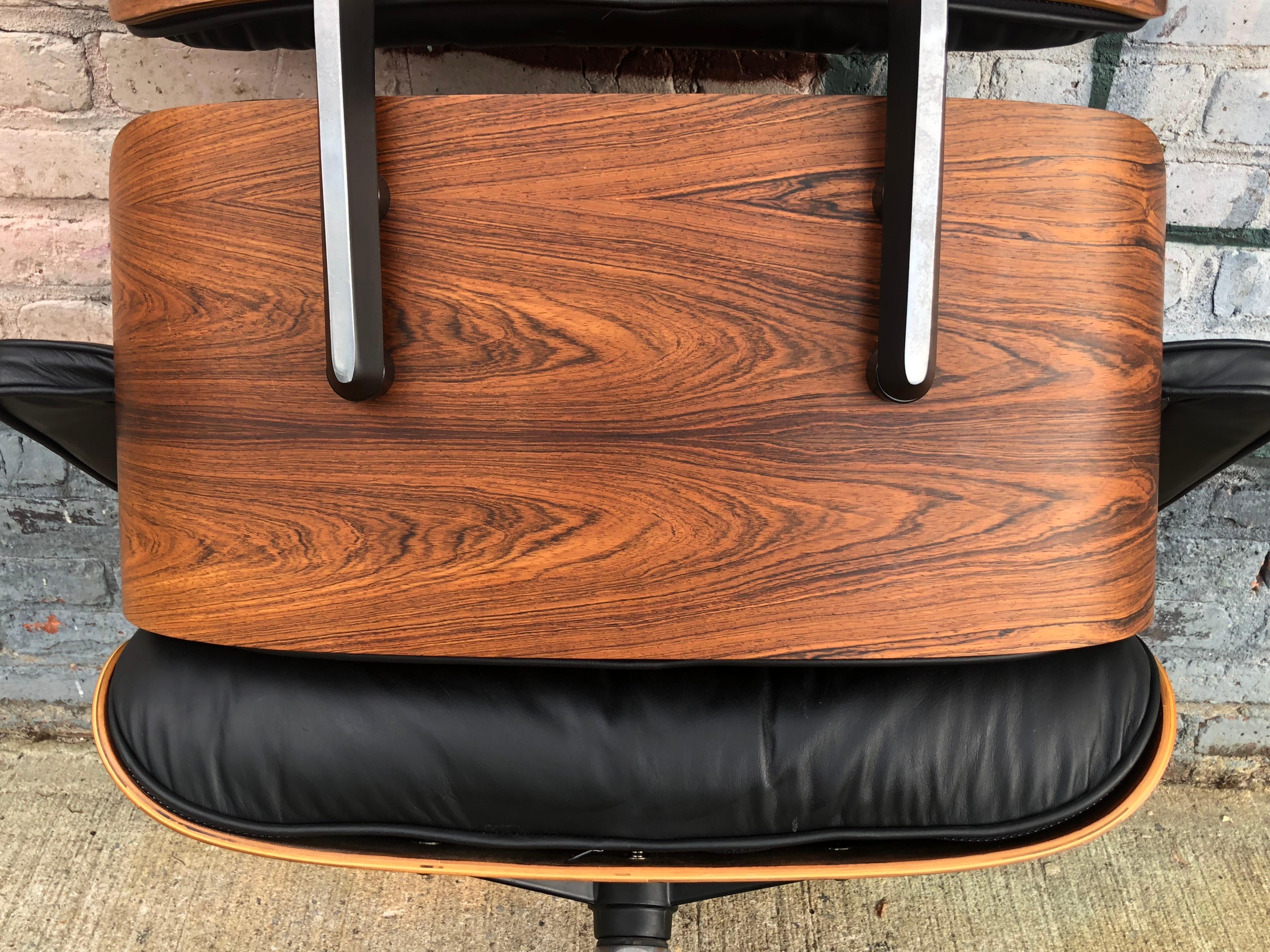 American Superb Original Eames Lounge Chair and Ottoman