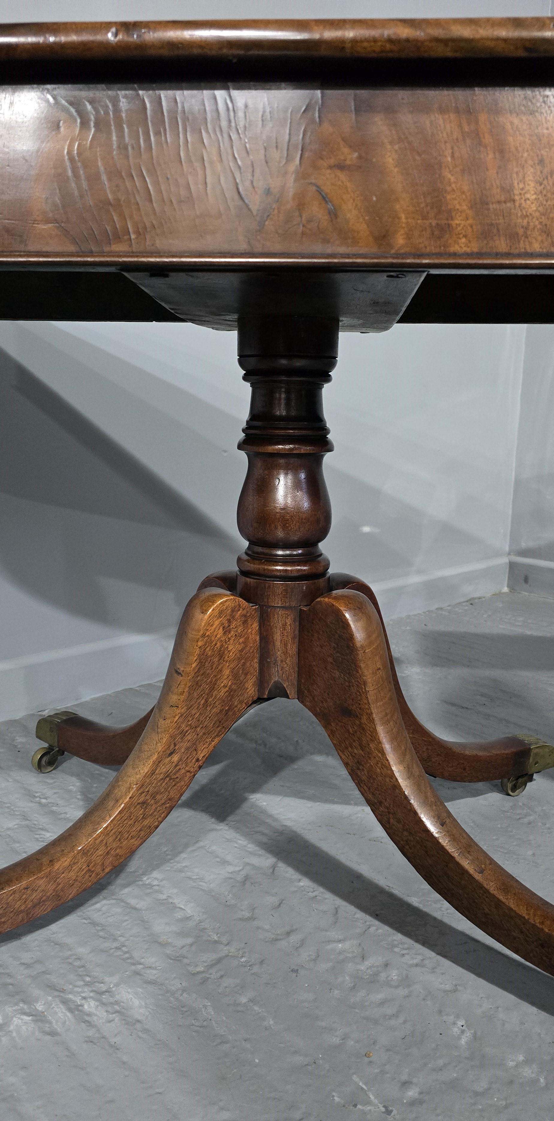 18th Century and Earlier Superb Pair  Georgian Mahogany Console Tables For Sale