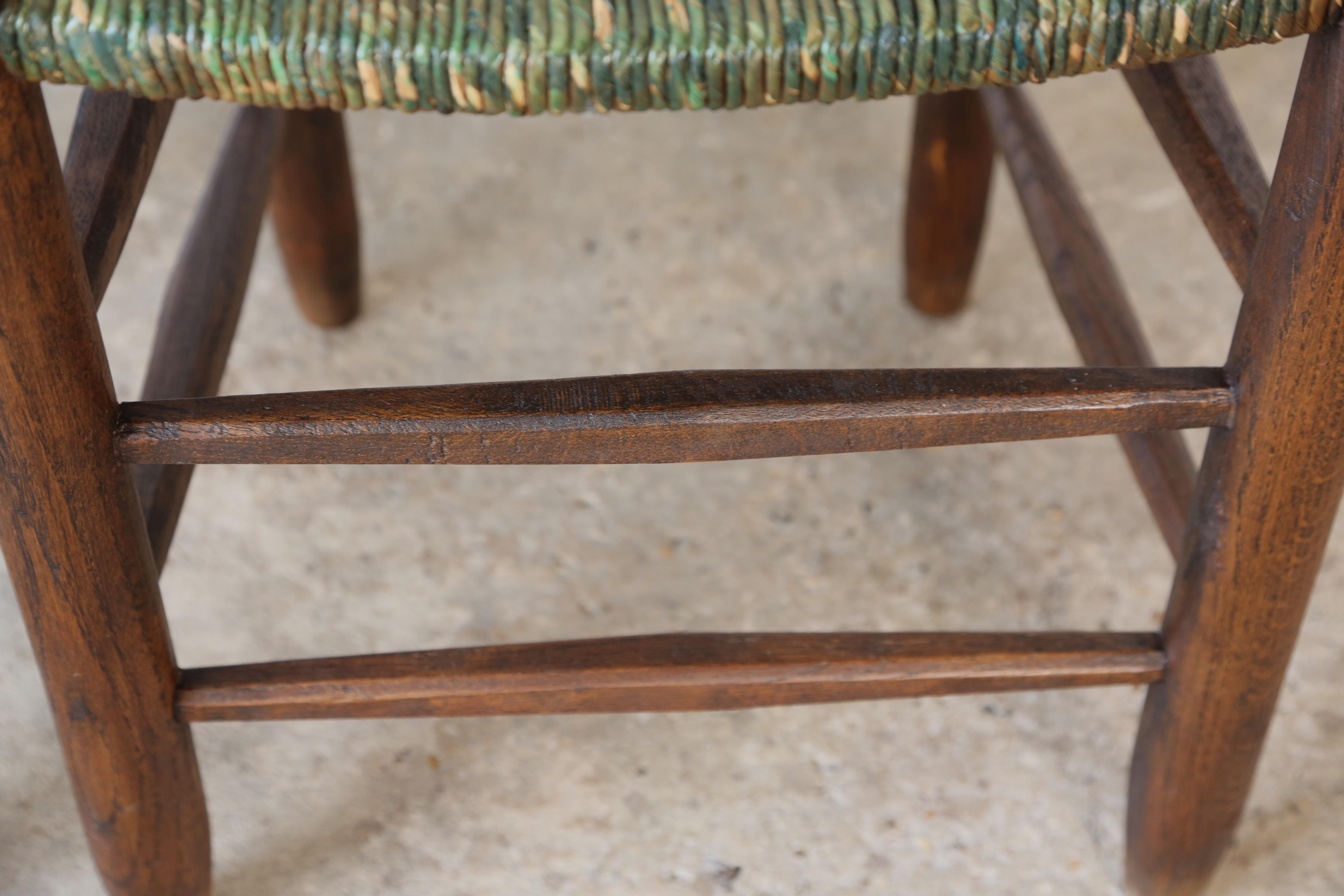 Superb Pair of Early Charlotte Perriand Model 19 Bauche Chairs, France, 1950s For Sale 6