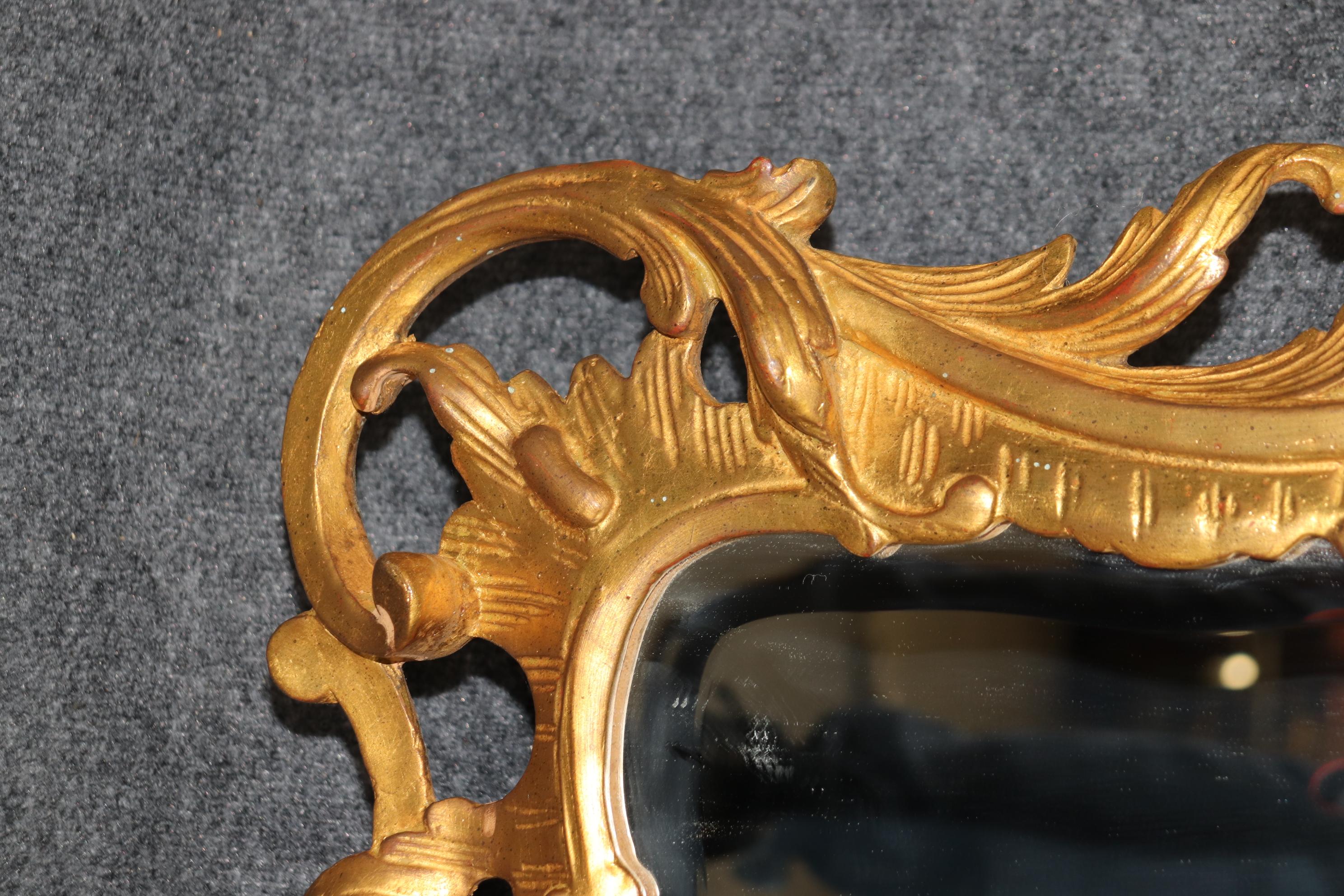 Superb Pair Of Gilded Carver's Guild Phoenix Birds Left and Right Pair Mirrors For Sale 3