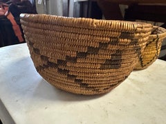 SUPERB Pair of Native American "Pima" Baskets