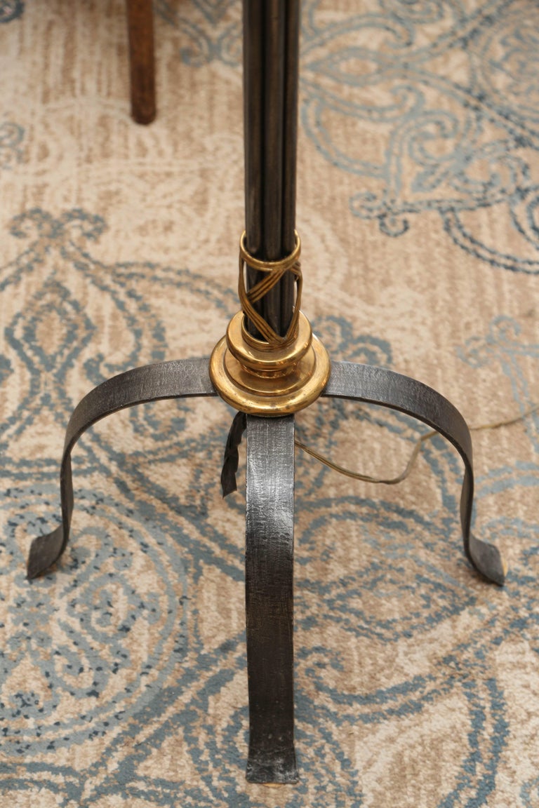 Superb Pair of Vintage MaitlandSmith Iron Floor Lamps at 1stDibs maitland smith floor lamp