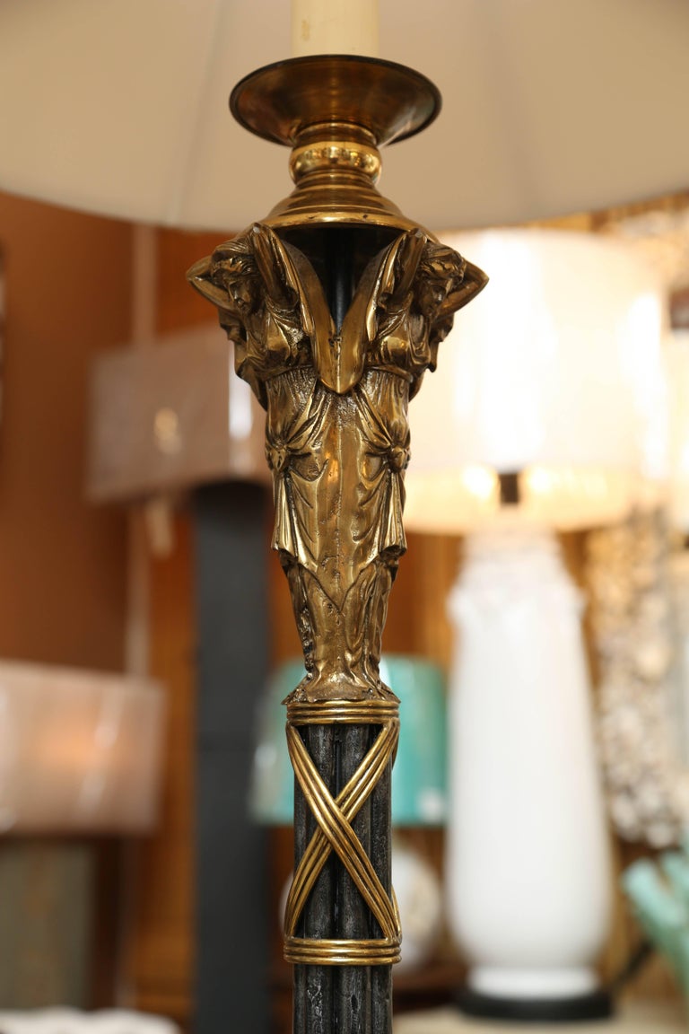 Superb Pair of Vintage MaitlandSmith Iron Floor Lamps at 1stDibs maitland smith floor lamp