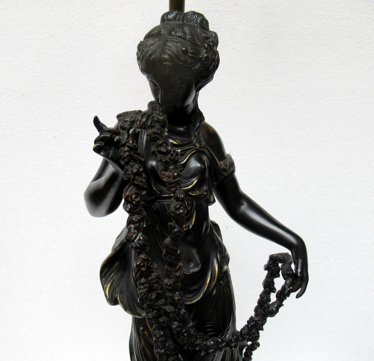 female figure lamp