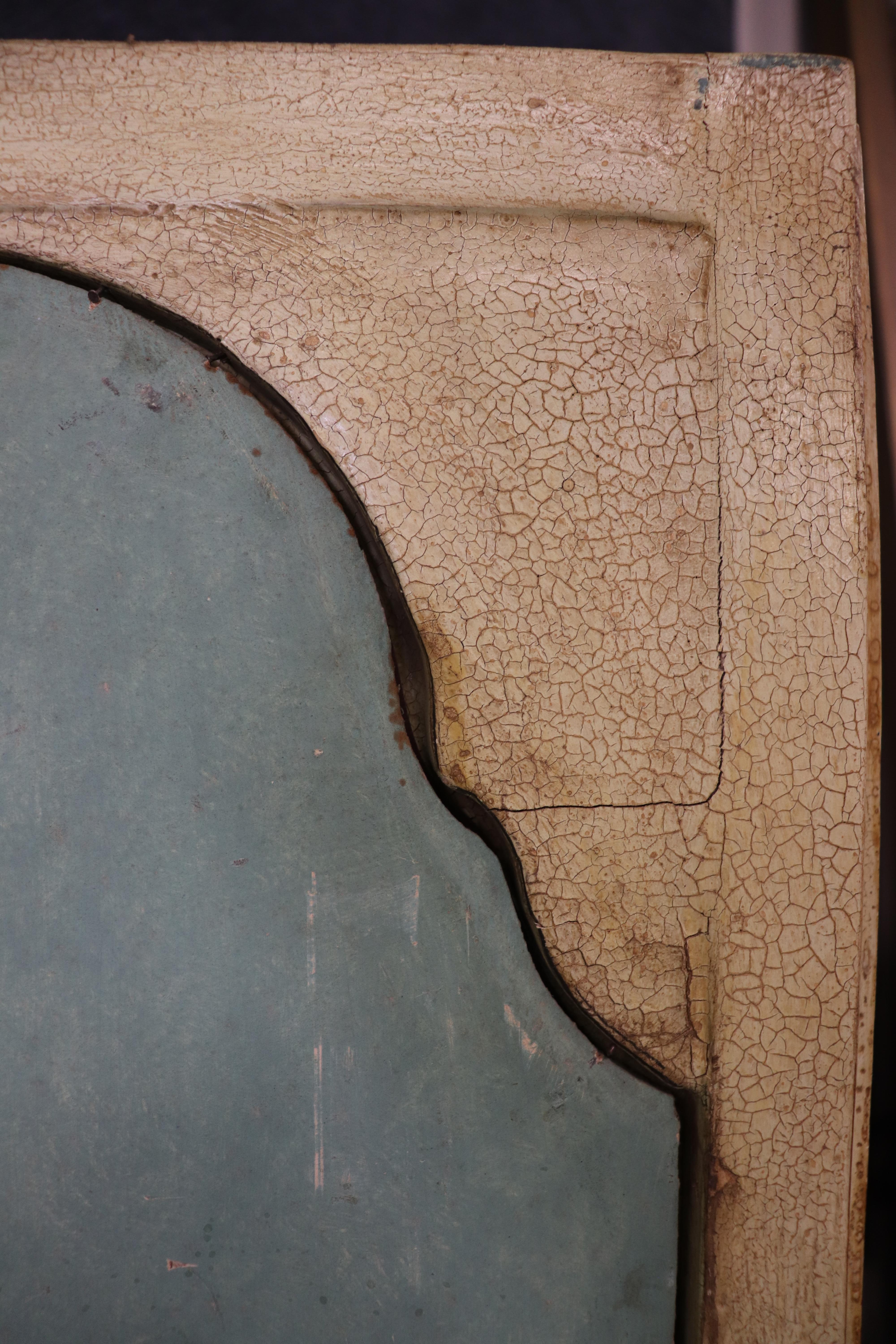 Espléndido escritorio de secretaria decorado con pintura italiana de la época de 1780 en venta 4